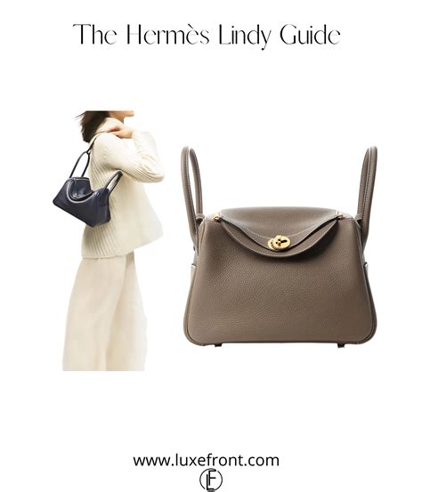 size of hermes lindy bag|Hermes lindy bag price.